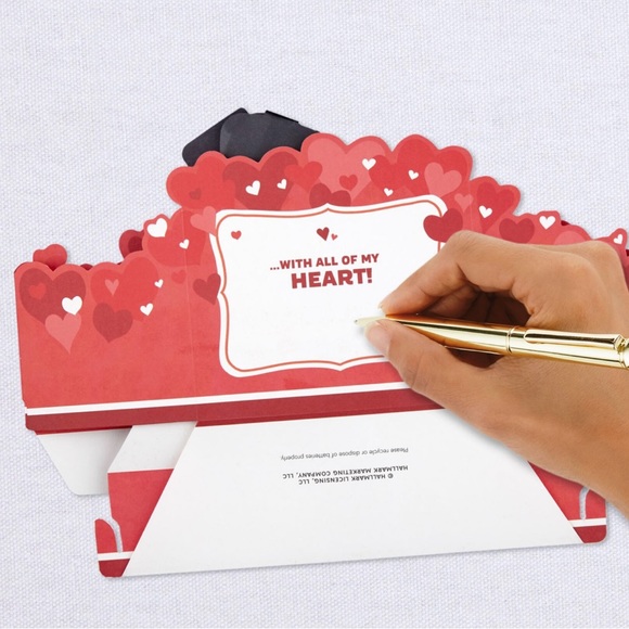 3 FOR $10 NIP Hallmark Valentine’s Day Paper Wonder Card. - Picture 6 of 7